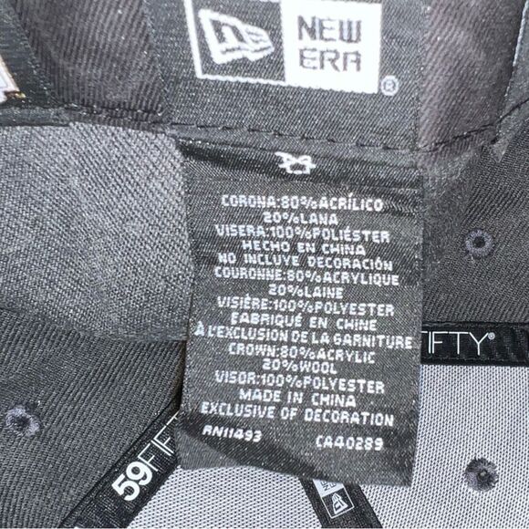 Cincinnati Reds New Era 59Fifty Wool Heather Grey Hat - Picture 9 of 9